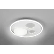 Plafoniera Trio PEBBLE, metal, alb, LED, 36W, 4500lm, 2700K-6000K - Trio-643110131