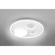 Plafoniera Trio PEBBLE, metal, alb, LED, 36W, 4500lm, 2700K-6000K - Trio-643110131