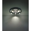 Plafoniera Trio ORBIT metal, nichel, negru, LED, 40W, 2300-3000-4000K, 4700Lm - 644410607