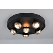 Plafoniera Trio ORBIT metal, negru, maro, LED, 40W, 2300-3000-4000K, 4700Lm - 644410632