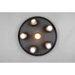 Plafoniera Trio ORBIT metal, negru, maro, LED, 40W, 2300-3000-4000K, 4700Lm - 644410632