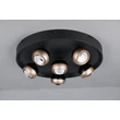 Plafoniera Trio ORBIT metal, negru, maro, LED, 40W, 2300-3000-4000K, 4700Lm - 644410632