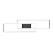 Plafoniera Trio FIATO, metal, negru, LED, 37W, 4300lm, 2700K-6500K - Trio-647710432