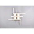 Plaoniera Trio ROGER metal, nichel, LED, 35W, 4050lm, 2700K-6500K - Trio-647810407