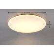 Plafoniera Trio SELLA plastic, alb, LED, 70W, 3000-6500K, 9000Lm - 649317000