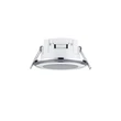 Spot incastrabil Trio AURA plastic, crom, alb, LED, 3000K, 5W, 450lm - 652310106