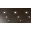 Spot incastrabil Trio AURA plastic, negru, alb, LED, 3000K, 5W, 450lm - 652310132