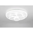 Plafoniera Trio MANDALA, metal, alb, LED, 35W, 4200lm, 2700K-6500K - Trio-653210631