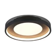 Plafoniera Trio SOLEA metal, plastic, negru, maro, alb, LED, 36W, 3000K, 4700Lm - 656610132