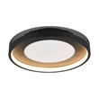Plafoniera Trio SOLEA metal, plastic, negru, maro, alb, LED, 36W, 3000K, 4700Lm - 656610132