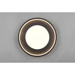 Plafoniera Trio SOLEA metal, plastic, negru, maro, alb, LED, 36W, 3000K, 4700Lm - 656610132