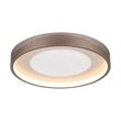 Plafoniera Trio SOLEA metal, plastic, maro, alb, LED, 36W, 3000K, 4700Lm - 656610165