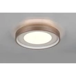 Plafoniera Trio SOLEA metal, plastic, maro, alb, LED, 36W, 3000K, 4700Lm - 656610165