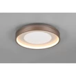 Plafoniera Trio SOLEA metal, plastic, maro, alb, LED, 36W, 3000K, 4700Lm - 656610165