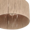 Plaoniera Trio SMILLA metal, iuta, bej, natural, E27 - Trio-666800136