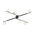 Plafoniera Trio CODA metal, negru, GX53 - 669000680