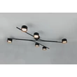Plafoniera Trio CODA metal, negru, GX53 - 669000680