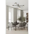 Plafoniera Trio CODA metal, negru, GX53 - 669000680