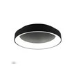 Plafoniera Trio GIRONA metal, plastic, negru, alb, LED, 2700K-6000K, 48W, 5600lm - 671290132