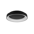 Plafoniera Trio GIRONA metal, plastic, negru, alb, LED, 2700K-6000K, 48W, 5600lm - 671290132