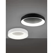 Plafoniera Trio GIRONA metal, plastic, negru, alb, LED, 2700K-6000K, 48W, 5600lm - 671290132