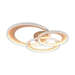 Plafoniera Trio GRANADA metal, acril, maro, alb, LED, 36W, 3000K, 4300Lm - 673810365