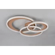 Plafoniera Trio GRANADA metal, acril, maro, alb, LED, 36W, 3000K, 4300Lm - 673810365