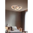 Plafoniera Trio GRANADA metal, acril, maro, alb, LED, 36W, 3000K, 4300Lm - 673810365