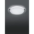 Plafoniera Trio MIKO plastic, alb, crom, LED, 3000K-5500K, 90W, 10800lm - 675610106