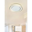 Plafoniera Trio NORIAKI metal, plastic, alb, crom, LED, 3000K-5500K, 40W, 4750lm - 679210106