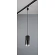 Pendul Trio DUOLINE plastic, sticla, negru, fumuriu, E27 - Trio-73060132