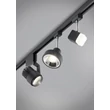 Sursa de lumina pentru sina 2 faze Trio DUOLINE metal, negru, GU10 - 78070132