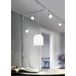 Sursa de lumina pentru sina 2 faze Trio DUOLINE metal, sticla, nichel, alb, E14 - 78170107