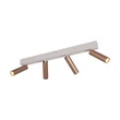 Plafoniera Trio AMBALA metal, maro, LED, 22W, 2300-3000-4000K, 2000Lm - 849210465
