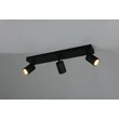 Plafoniera Trio SOKA metal, negru, GU10 - 867700332