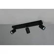 Plafoniera Trio SOKA metal, negru, GU10 - 867700332