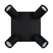Plafoniera Trio SOKA metal, negru, GU10 - 867730432
