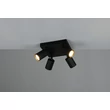 Plafoniera Trio SOKA metal, negru, GU10 - 867730432