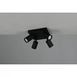 Plafoniera Trio SOKA metal, negru, GU10 - 867730432