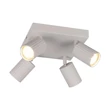 Plafoniera Trio SOKA metal, gri, GU10 - 867730476