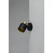 Aplica de perete Trio EVA metal, negru, auriu, E14 - 868870180