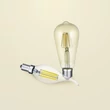 Bec cu LED Trio  sticla, chihlimbar, E27 - Trio-987-679