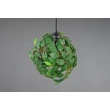 Pendul Trio LEAVY, metal, plastic, negru, verde, E27 - Trio-R10461915