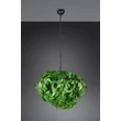 Pendul Trio LEAVY, metal, plastic, negru, verde, E14 - Trio-R10464015