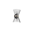 Aplica de perete Trio ROD metal, negru, auriu, E14 - R21532080