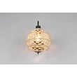 Aplica de perete Trio HIVE metal, natural, negru, E27 - Trio-R21681736