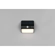 Aplica de perete exterior Trio OLINDA plastic, negru, LED, 2.5W, 250lm, 4000K, IP44 - Trio-R23156102