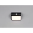 Aplica de perete exterior Trio OLINDA plastic, negru, LED, 2.5W, 250lm, 4000K, IP44 - Trio-R23156102