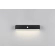 Aplica de perete exterior Trio SILVES plastic, negru, LED, 6W, 700lm, 4000K, IP44 - Trio-R23306102