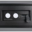 Aplica de perete exterior Trio SILVES plastic, negru, LED, 6W, 700lm, 4000K, IP44 - Trio-R23306102